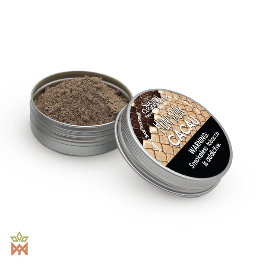 HuniKuin_Cacau_10g Huni Kuin Cacau Rapé 10g – Sacred Cacao Amazon Blend - Image 1