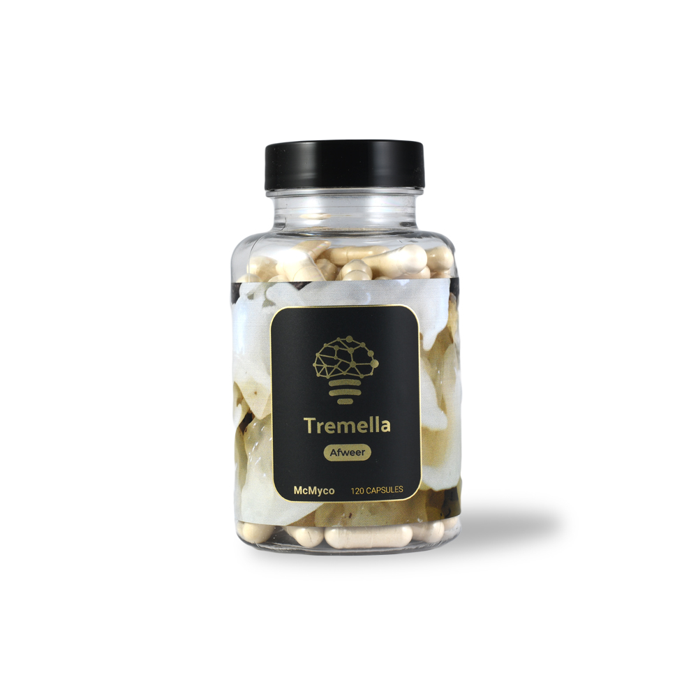 Tremella Tremella Fuciformis Extract Capsules 120 Caps (McMyco) – Skin & Hydration Support - Image 1