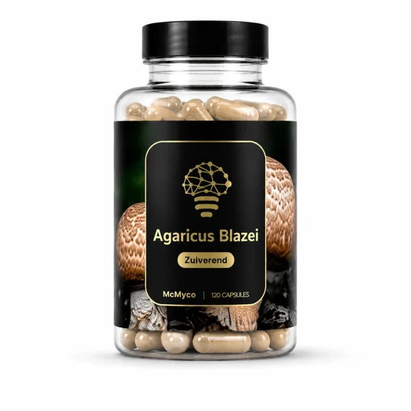 Agaricus Blazei Extract Capsules 120 Caps retail packaging