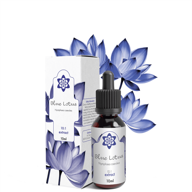 blauwe-lotus-extract Blue Lotus Extract 10:1 10ml – Potent Nymphaea caerulea Botanical - Image 1