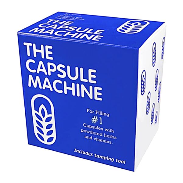 Capsule Filling Machine Size 1 (400 mg) – DIY Capsule Maker for Supplements, Herbs & Powders