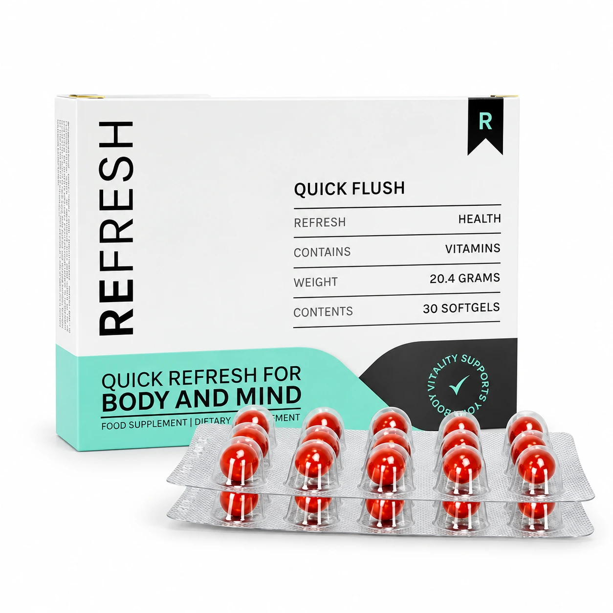 cobeco-refresh-quick-flush-30-softgels ReFresh Quick Flush (30 Softgels) - Image 1