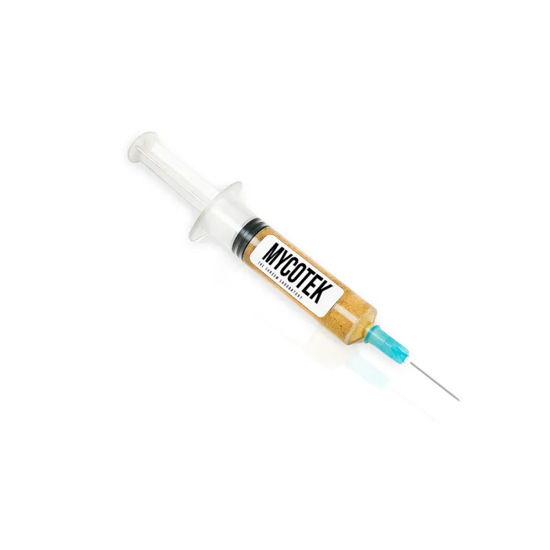 liquid-culture-psilocybe-cubensis-cascadian-teacher-mycotek.webp Cascadian Teacher Liquid Culture Syringe – 10ml Sterile Mycelium Culture - Image 1