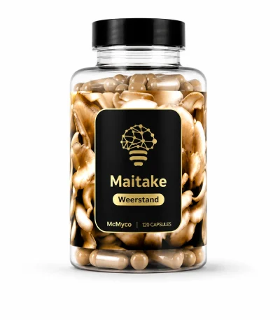 Maitake Extract Capsules 120 Caps retail packaging