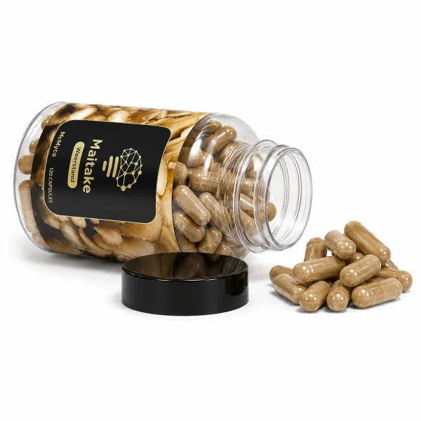 Maitake Extract Capsules retail packaging