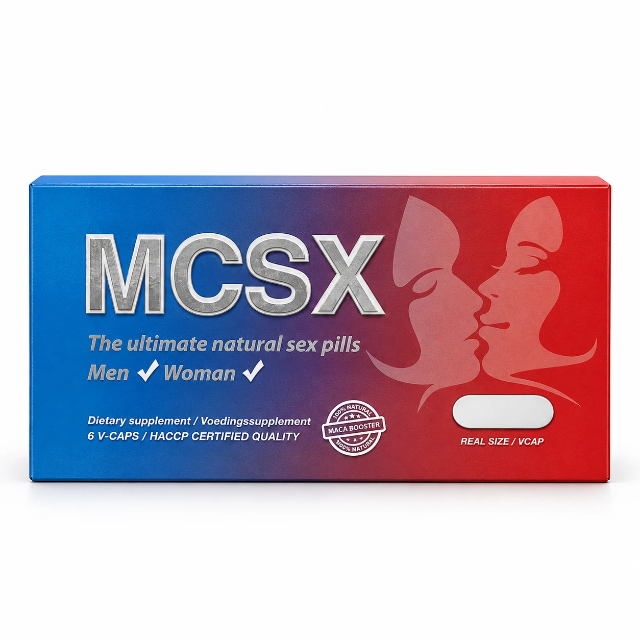 mcsx-6-capsules-front MCSX Love Caps – 6 Capsules - Image 1