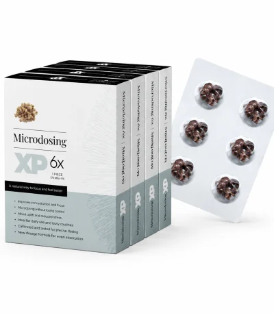 Microdosing XP 3 Pack retail packaging