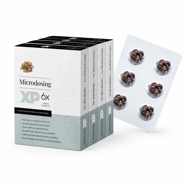 Microdosing XP 3 Pack retail packaging