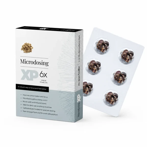 Microdosing XP retail packaging