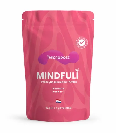Mindfuli Microdose Mexicana Truffles 15g retail packaging