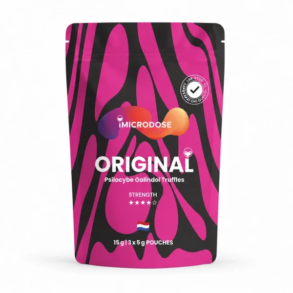 Original Microdose Galindoi Truffles 15g retail packaging