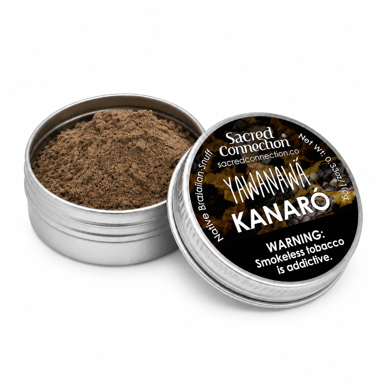 sacred-connection-yawanawa-kanaro Yawanawa Kanarô Rapé (10g) - Image 1
