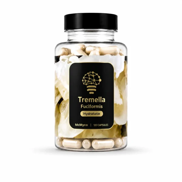 Tremella Fuciformis Extract Capsules 120 Caps retail packaging