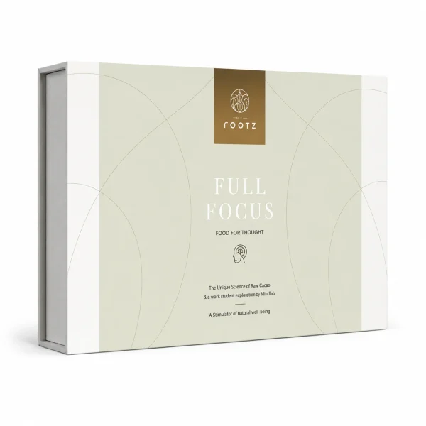 Wise Rootz Full Focus Cacao Truffle Microdosing Kit retail packaging