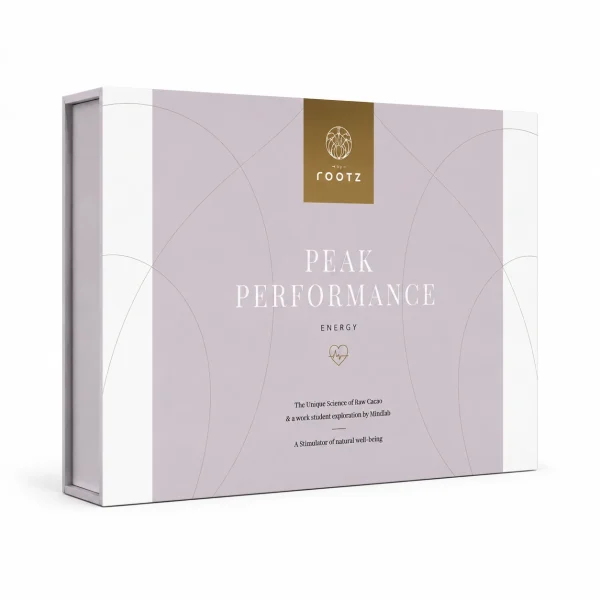 Wise Rootz Peak Performance Cacao Truffle Microdosing Kit retail packaging