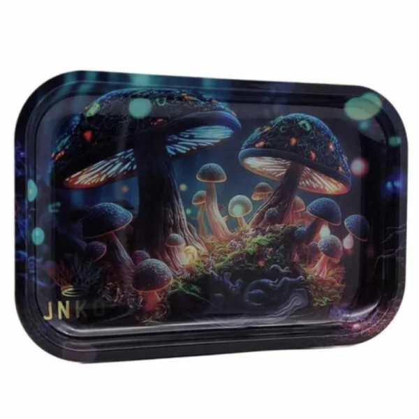 Spacious 29 x19 cm Magic Mushrooms Rolling Tray for Organized, Spill-Free Rolling