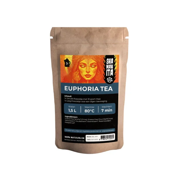 Organic Euphoria BIO Tea for Mental Clarity and Deep Relaxation – 10 g Single Serve