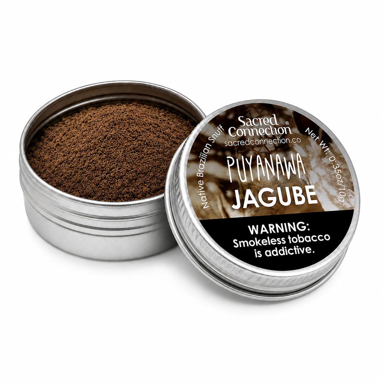 sacred-connection-puyanawa-jagube Puyanawa Jagube Rapé – 10g | Caapi Vine Blend - Image 1