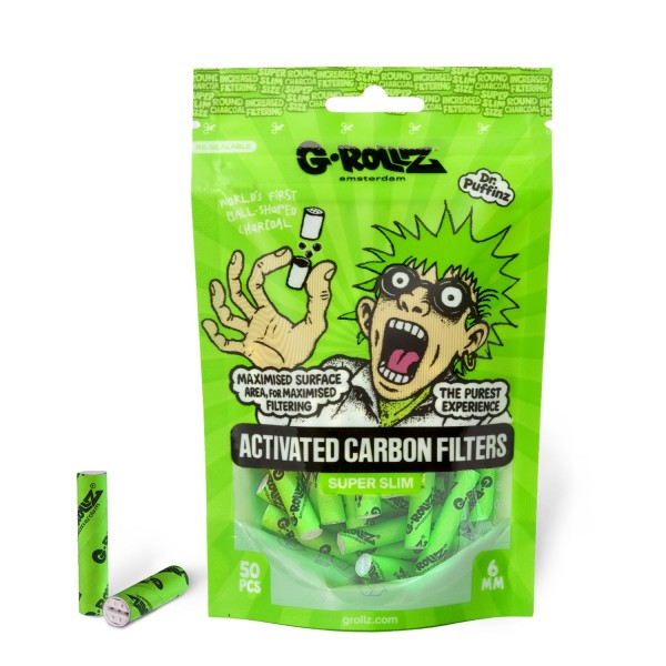 G-Rollz activated carbon filter tips