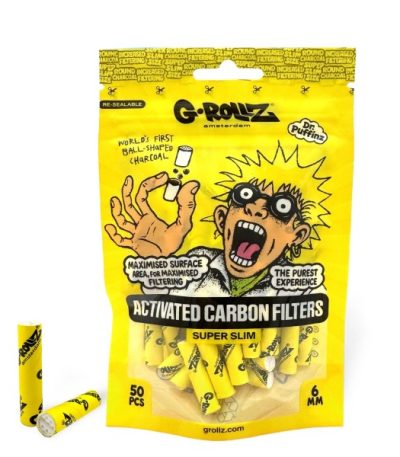 G-Rollz activated carbon filter tips