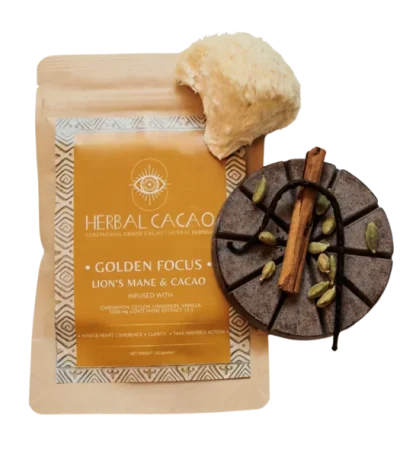 Golden Focus Lion's Mane Cacao
