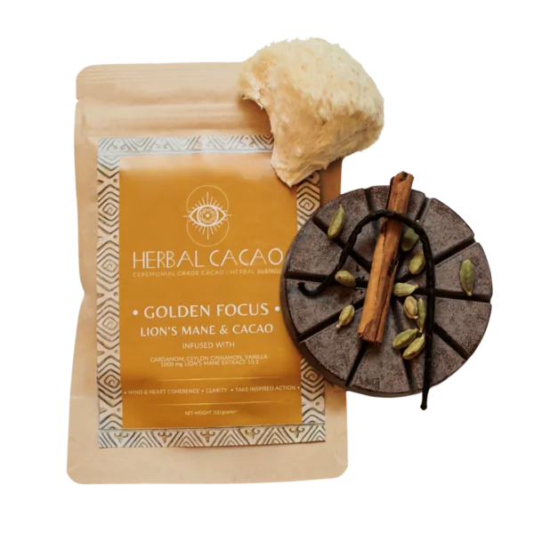 Golden Focus Lion's Mane Cacao