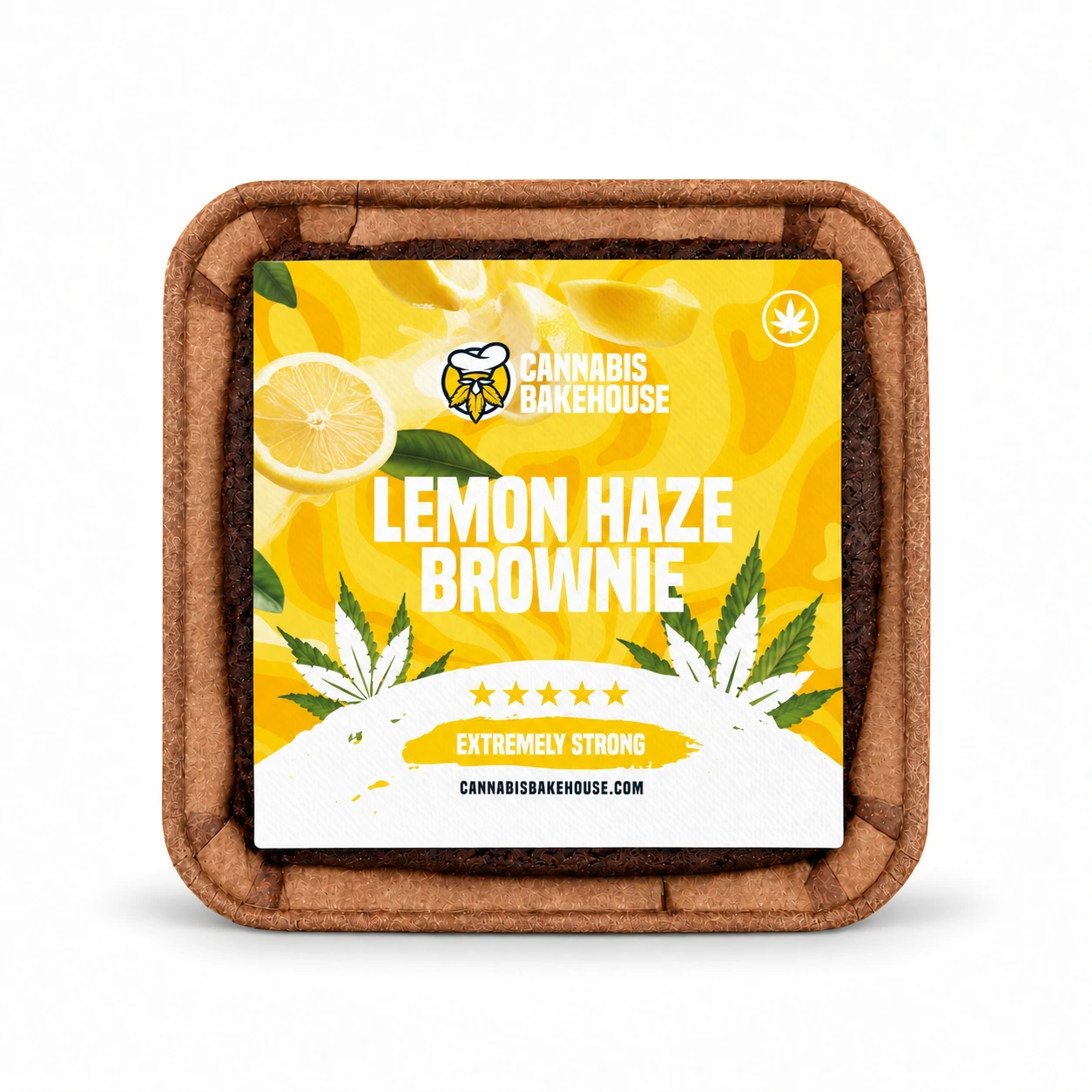cannabis-bakehouse-lemon-haze-brownie Lemon Haze Brownie - Image 1
