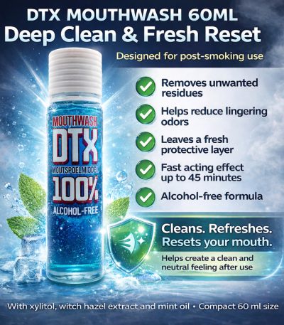 DTX Mouthwash info