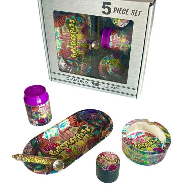 Diamond Leaf smoking set