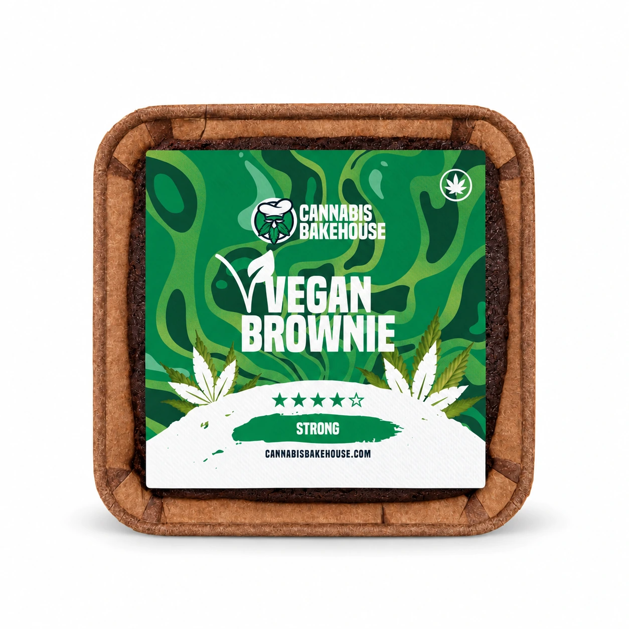 vegan-brownie Vegan Cannabis Brownie - Image 1